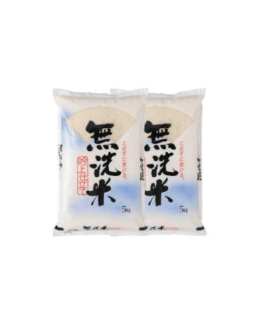 無洗米 おぼろづきとゆめぴりかセット各５kg